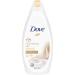 Where Dove Shower bath made of highquality silk 500 ml silk effect