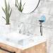 Rianpesn Suction Cup Razor Holder - Clear Removable Hanger for Towel Bathrobe & Bathroom Storage - Blue - Buy Online on GoSupps.com