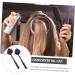Baluue 2pcs Dry Hair Cap Deep Conditioning Cap Steamer Caps Blower Dryer Hat Thermal Hair Caps Black 190t - Buy Online on GoSupps.com