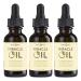 Earthly Body Miracle Oil 100% All Natural 3 Pack 1 Ounce Each