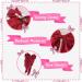 Red Hair Bow Hair Clip Hair Bows for Women Big Bowknot Hairpin French Hair Clips with Long Ribbon Solid Color Hair Barrette Clips Soft Satin Silky Hair Bows for Women Girls(Red-1pc) - Buy Online on GoSupps.com
