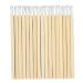 100PCS Disposable Bamboo Handle Lip Brushes - Portable Lipstick Applicators & Gloss Wands for Makeup - Buy Online on GoSupps.com
