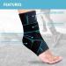Med-Fit Stride-Flex Ankle Support with 3D Fabric Technology - Small Blue 1 - Buy Online on GoSupps.com