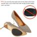 Non Slip Shoe Pads - Anti-Slip Grips for Women's Shoes (8 Pieces, Black) - Buy Online on GoSupps.com