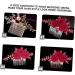 minkissy Rose Hair Comb Wedding Hair Accessories for Brides Wedding Hair Comb Rose Hair Decor Bridal Hair Side Comb Rose Flower Hair Comb Wedding Hair Side Comb Hair Decoration Red Cloth - Buy Online on GoSupps.com