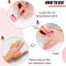 2 Small Pink Tiger Clips - Easy-to-Use Durable Plastic for Li4 Acupressure Points | Stress-Reducing Massage Tools for Home Use - Buy Online on GoSupps.com
