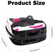 Stylish Menstruation Pad Bag with Zipper - Eco-Friendly Women's Napkin & Tampon Carrier - French Bulldog Design - Buy Online on GoSupps.com