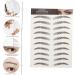 Beavorty 36 Sheets waterproof eyebrow stickers beauty tools Eyebrow Grooming Shaping Sticker cosmetic 3d set - Buy Online on GoSupps.com
