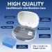 UV Toothbrush Covers with Holder & Sanitizer - Rechargeable Portable Toothbrush Cleaner Case (White) for International Shipping - Buy Online on GoSupps.com