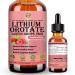 Pure Lithium Orotate Liquid Drops 5mg, Low Dose Lithium Brain Supplement for Cognitive Memory Mood Behavior, High Bioavailability Liquid Lithium-Orotate Drops for Kids Adults Vegan Non-GMO