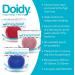 Doidy Baby Suction Bowl for Weaning - Non-Slip Feeding Bowls - 300ml PP Material (Red) - Buy Online on GoSupps.com