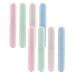 YiliYa 8 Pieces Toothbrush Case Toothbrush Box Portable Toothbrush Container Toothbrush Case Plastic Case for Travel and Family