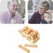 Handmade Wooden Massage Roller Rope - Portable Muscle Relief Tool for Back Waist Foot Neck & Leg | 1pc Trigger Point Design - Buy Online on GoSupps.com