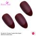 Shop Brown Matte Almond Stiletto False Nails - 24 Long Acrylic Tips | Bling Art International Shipping - Buy Online on GoSupps.com