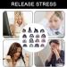 Soothing Stickers - 16 Reusable Calming Strips | Stress Reduction Toys with Rainbow Cat Pattern | Eco-Friendly Sticker Solutions - Buy Online on GoSupps.com