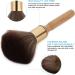 Sunicon Neck Duster Brush Large Barber Brush Neck Duster Long Handle Neck Face Cleaning Hairbrush Soft Bristles Brush Salon Barber Hairdressing Brush Hair Cutting Tools (Wood Color) - Buy Online on GoSupps.com