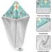 Seamless Retro Hair Towel 2 Pack - Super Absorbent Quick Dry Turbans for Women & Girls - Buy Online on GoSupps.com