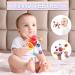 Textured Planet Hand Catching Ball Teething Toy for Babies 6-18 Months | Baby Rattle & Sensory Learning Toy | Infant Grasp & Chew Toy | Gender Neutral Gift - Buy Online on GoSupps.com