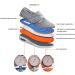 Mens Diabetic Shoes - Adjustable Memory Foam Sneakers for Swollen Feet | Non-Slip Arch Support | Black Size 12 - Buy Online on GoSupps.com