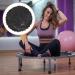 ABOOFAN Trampoline Replacement Jumping Mat Trampoline Round Mat Trampoline Accessory Black 80X80X0.2CM - Buy Online on GoSupps.com