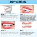 Props Instant Veneers - Reusable Cosmetic Teeth Set for Men & Women | Tooth Whitening Solution for Bad Teeth (6 Pairs) - Buy Online on GoSupps.com