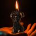 Master Series Bound Goddess Drip Candle - Stunning Decor for Men Women & Couples - Unscented Black Synthetic Wax - International Shipping Available - Buy Online on GoSupps.com