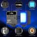 Sutefoto RGB Video Lights - 360 Full Color Portable LED Camera Light - Photography Lighting with 3 Cold Shoe Mounts - Dimmable 2500-9000K LED Panel Lamp - LCD Display - Mini Camera Light - Buy Online on GoSupps.com