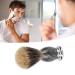 Synthetic Razor Brush - Durable Resin & Aluminum Handle | Easy-Clean Beard Brush for Home & Salon - Perfect Shaving Cream Tool for Men - Buy Online on GoSupps.com