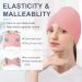 Migraine Relief Gel Ice Head Wrap Hot and Cold Therapy Headache Relief Hat Migraine Cap for Puffy Eyes Headache Eyes Mask for Sinus Tension and Stress Relief Pink - Buy Online on GoSupps.com