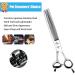 Purplebird 7.0 Fur Scissors for Dogs & Cats - Japanese 440C Stainless Steel Grooming & Effilting Scissors - Buy Online on GoSupps.com