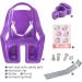 EIRONA Children's Bicycle Doll Seat DIY Sticker Accessory for Girls | Purple Bicycle Accessory - Buy Online on GoSupps.com