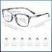 VisionGlobal Blue Light Blocking Glasses for Women - Stylish Anti Eyestrain Computer & TV Glasses (+1.50 Magnification) - Nola Pink Square Frame - Buy Online on GoSupps.com