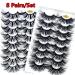 Buy 25mm 4D Mink Fluffy Multilayered Eyelash Extensions for Women - Full Volume Long Nature Wispies - Buy Online on GoSupps.com