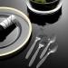 Clear Plastic Cutlery Set - (Bulk Pack 200 Pcs) Plastic Utensils Heavy Duty 100 Plastic Forks and 100 Spoons for Party Supplies Dinners Take-Out Catering Food Services - Buy Online on GoSupps.com