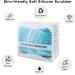 Silicone Back Scrubber for Shower - Bath Body Brush Set for Men and Women - Buy Online on GoSupps.com