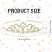 Haull 16-Piece Girls Crystal Tiara Rhinestone Crown Set - Princess Headband for Birthday Parties and Hair Styling - Buy Online on GoSupps.com