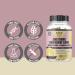 Happi Mi Nutrition Immune Support Supplement with Zinc 100mg, Magnesium Glycinate 150mg, Vitamin D3 5000 IU & Vitamin C 500mg - Antioxidant & Immune Booster Formula - Buy Online on GoSupps.com