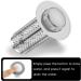 2 Pcs Bathroom Sink Stopper Stainless Steel Sink Drain Strainer Pop Up Floor Drain Filter Universal Sink Drain Stopper with Hair Catcher for 1.3-2.17 Inches Most Floor Drains and Sinks - Buy Online on GoSupps.com
