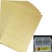 DVECUE Gravel Paper for Bird Cage 11x17 Inch Bird Cage Paper Liner Thickness Sheets Absorbent 10 Pieces Rectangular