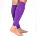 TOFLY Calf Compression Sleeve | 1 Pair Footless Compression Socks | 20-30mmHg | Leg Support, Shin Splint Pain Relief | Varicose Veins, Nursing, Travel | Plus Size S-5XL | Purple - Buy Online on GoSupps.com