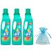 Ace for Colours Remove stains Hygienic Cleaning 1L Fresh Perfume 3Pack + Gift For you Organza small bag