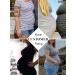 Love2Mi 3PCS Maternity Shirt Short Sleeves Maternity Wear T-Shirt Casual Tops S Black/White/Gray - Buy Online on GoSupps.com