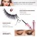 Mimore Magnetic Eyelashes Kit - 5 Pairs of Ultra-Thin 3D Lashes with Waterproof Eyeliner Reusable & Natural Look - Buy Online on GoSupps.com