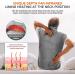 Large Electric Heating Pad for Back Pain Relief - 4 Heating Levels, Auto Shut Off, Moist Therapy - Washable 24x35 Grey - Buy Online on GoSupps.com