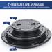 SmartMarine Black Non-Slip Round Boat Hatch 4 6 8 - Detachable Cover for Marine Yacht - Buy Online on GoSupps.com