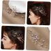 Housoutil diamond wedding hair accessories for brides hair accessories bride prom Xiuhe clothing child wedding vintage hair comb wedding accessories for brides hair comb clips - Buy Online on GoSupps.com