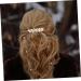 Didiseaon Fashionable Diamond Hair Accessories Hair Clip Wedding Hair Accessories Hair Pin Hair Barrettes Wedding Decor Women Headpiece Hair Comb Bride Crystal Girl - Buy Online on GoSupps.com