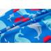 BONVERANO Baby Boys Swimsuit | Toddler Short-Sleeve Zipper Bathing Suit | UPF 50+ Sun Protection | Colorful Whale Design | 12-18 Months - Buy Online on GoSupps.com