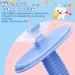 YOGINGO 2 Pack U Shaped Kids Toothbrushes | Food Grade Silicone | 360 Oral Cleaning | Cover Case | Toddler Age 2-6 - Buy Online on GoSupps.com