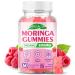 Moringa Gummies - Pure Moringa Leaf Supplement for Adults Energy Immune & Skin Health Superfood Rich in Essential Vitamins Antioxidants & Amino Acids Sugr-Free Raspberry Flavor 60 Count 60 Count (Pack of 1)